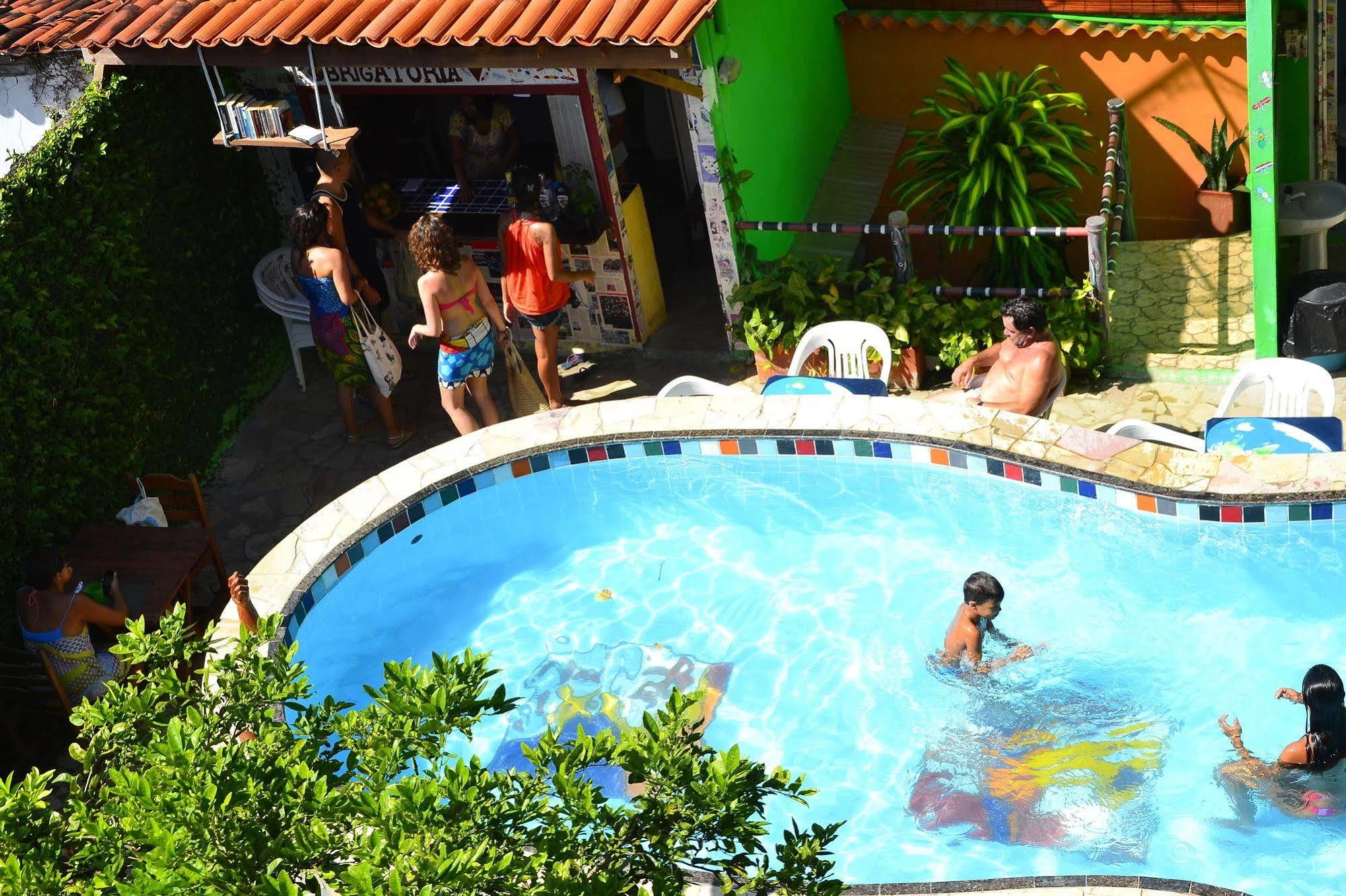 Papagaio Hostel & Pousada Morro de São Paulo Dış mekan fotoğraf